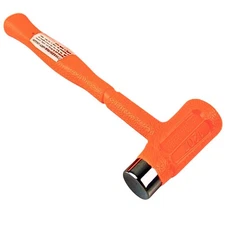 8.5" (21.6 cm) Dead Blow Hammer | Dual-Head 12 Ounce Weight | PVC & Alloy Con...