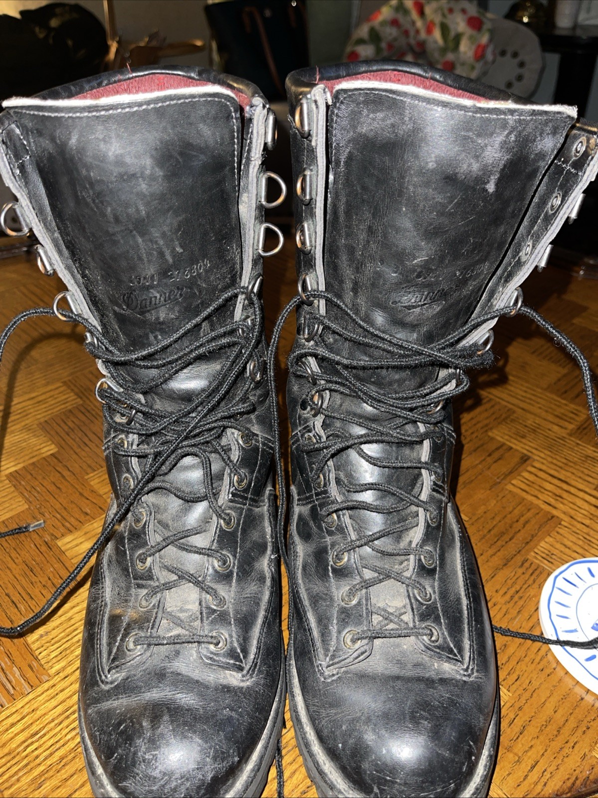 Leather Black Usa Made Size 9 278804