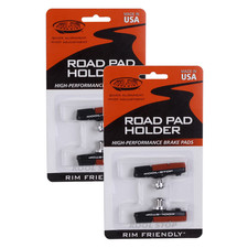 Kool Stop Dura 2 Road Brake Pads Forged Alloy Holder Lightweight,