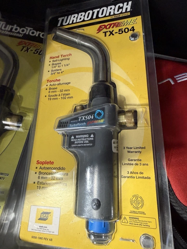 Turbotorch Extreme® Tx500 Series Self-Igniting Swirl Hand Torch, Tx-504 - Image 2 of 3