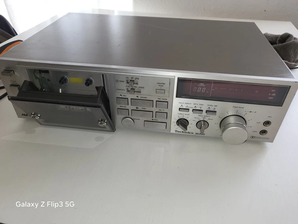 technics kassettendeck RS-M250 - Bild 3 von 4