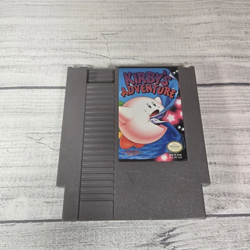 Nintendo NES - Kirby's Adventure - Authentic, Tested, Works