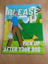 "Please Pick Up After Your Dog" Yard Signs, 2- Pack 24" X 18"
