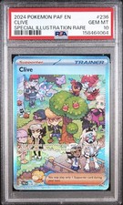 2024 Pokemon Paldean Fates Clive Special Illustration Rare #236/091 PSA 10 on eBay