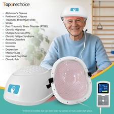 810nm Near Infrared Light Therapy Helmet Brain Device for Depression  Alzheimer