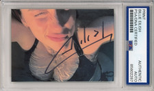 BILLIE EILISH SIGNED BLACK BIKINI PHOTO OLD STYLE AUTO PSA DNA COA AUTOGRAPH