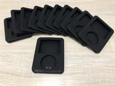 10X BLACK Silicone Shell Case Cover Skin For iPod Nano 3 3rd Gen 4GB 8GB A1236