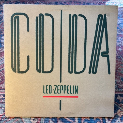 Led Zeppelin CODA LP 1982 Vinyl LP VG+ Condition Original