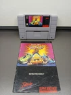 Rock n' Roll Racing SNES - Cart and Manual Tested Working