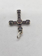 20 Stück Antike Goldene Tibetische Legierung Kreuz Perlen Bleifreies