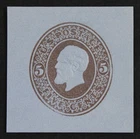 CKStamps: US Cut Square Stamps Collection Scott#U225 Unused H NG