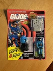 1990 Hasbro Gi Joe Psyche-out Figure On Card Taped *READ*
