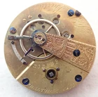 ANTIQUE 18s WALTHAM PS BARTLETT MODEL 1857 KEY WIND POCKET WATCH MOVEMENT