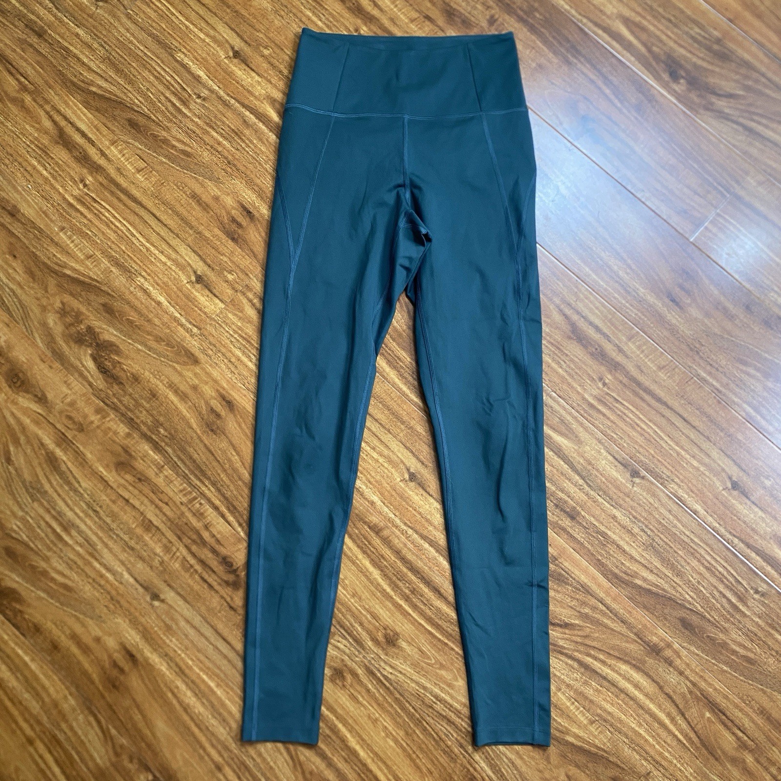 Girlfriend Collective Womens Teal Compressive Legging Size Small Activewear Yoga