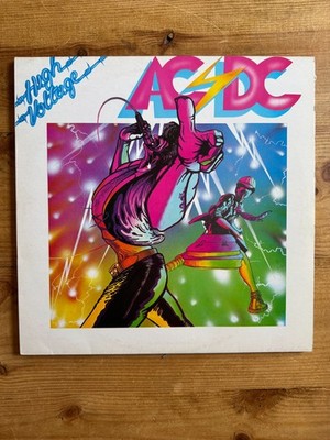AC/DC - High Voltage - UK Rock Vinyl Record LP