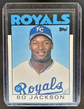 1986 Topps Traded Bo Jackson Rookie RC #50T Royals
