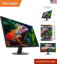 Sceptre 24" Prime 1080p LED Monitor 99 sRGB 2x HDMI VGA Built-in Speakers