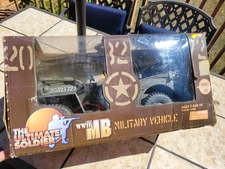 21st Century Toys 2000 Ultimate Soldier 1/6 Scale WWII MB Military Vehicle READ