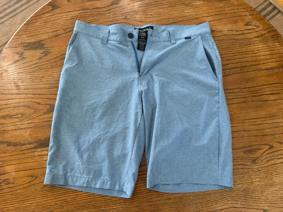 Pantalones Cortos de Golf Travis Mathew Para Hombre Talla 34 Dos Pares Azul Rosa Golf Informales PGA Foto 3 de 4