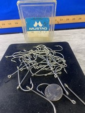 Open pack Mustad 3407 Forged 5/0 O'Shaughnessy 37 Forged Fishing Hooks Norway
