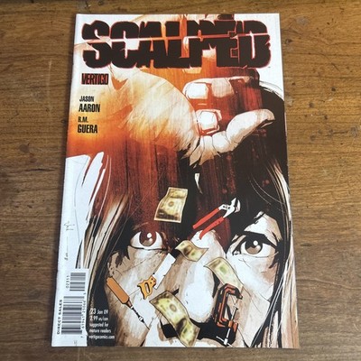 Scalped #23 (DC/Vertigo) 6,908 Copies Low Print Free Ship at $49+