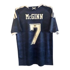 John McGinn Signed Shirt ACG Authentication Scotland World Cup JERSEY 26 Villa