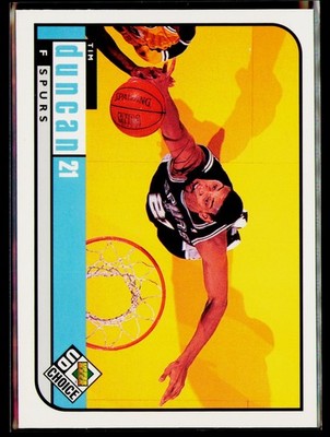 1998-99 UD Choice #126 Tim Duncan