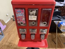 Triple Head Gumball Candy Machine with Stand