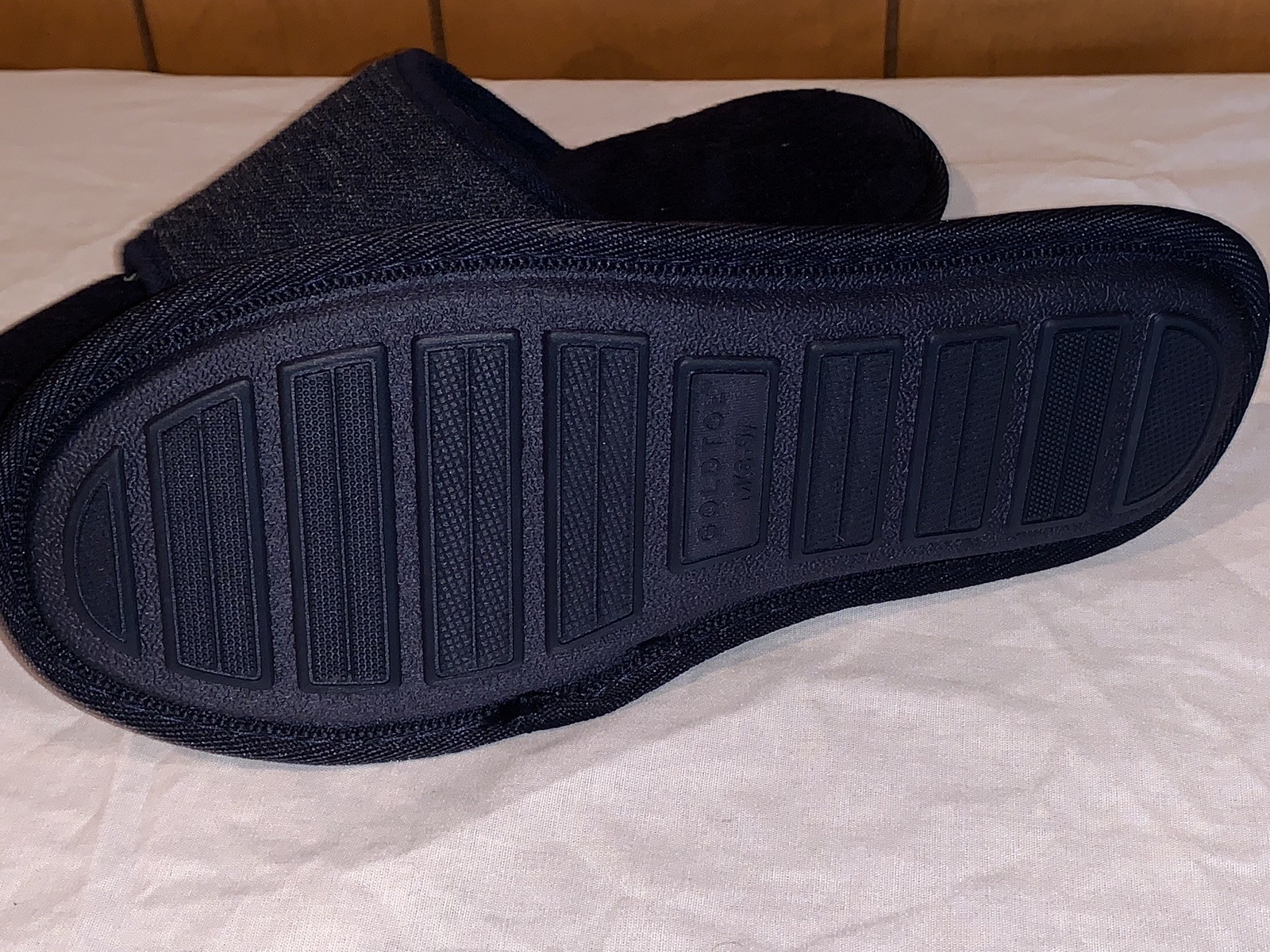 PANTOFOLA D’ORO Pantofole uomo punta oro punta aperta memory foam nuove con scatola scarpe casa