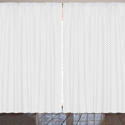 Fischgräte Rustikale Gardine Minimal Töne Pixel Art