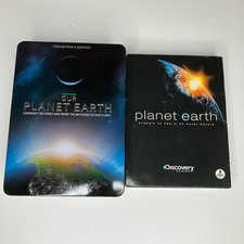 Lot Of Both Planet Earth  Our Planet Earth 5 DVD Sets Discovery Channel
