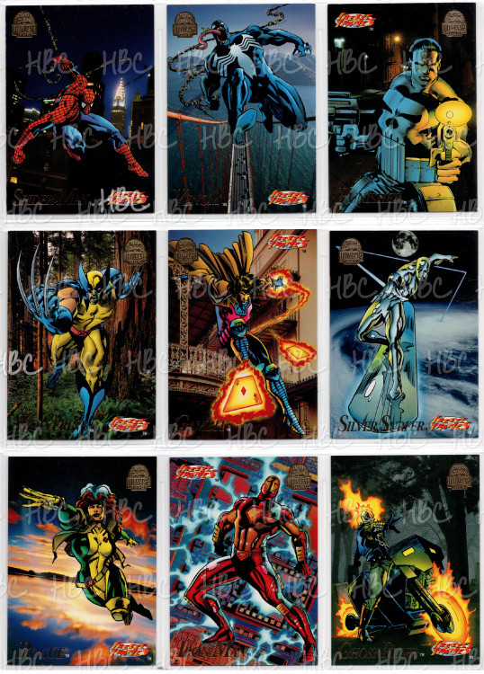 1994 MARVEL UNIVERSE BASE CARD SINGLES PICK & COMPLETE YOUR SET