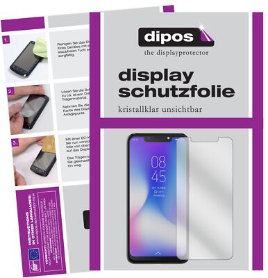 2+2x Schutzfolie für Tecno Camon 11 Pro klar Displayschutzfolie Display Schutz