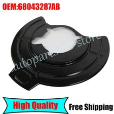 Left Front Brake Rotor Splash Shield Guard For 07-18 Jeep Wrangler 68043287AB
