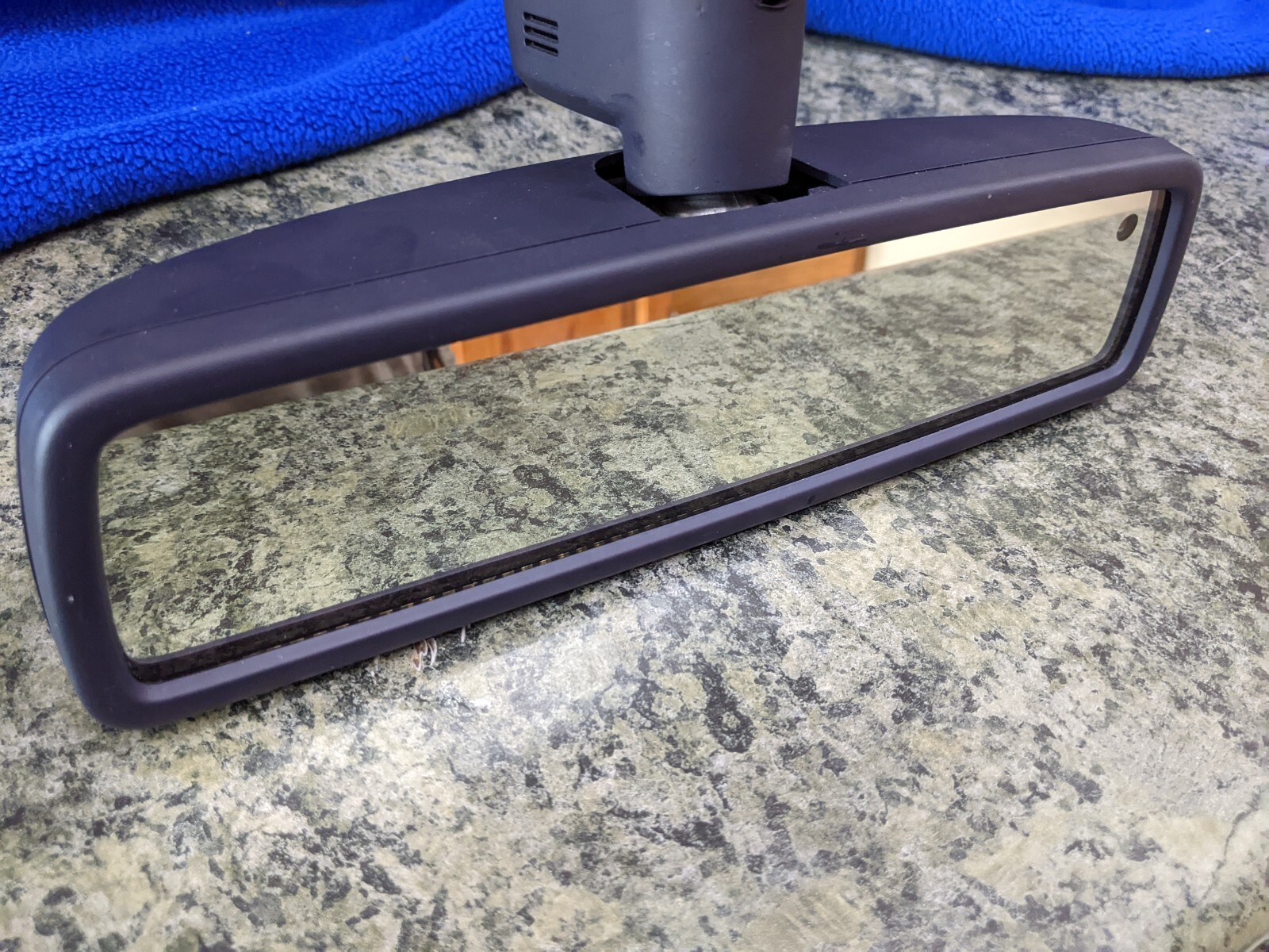 dark blue sapphire Bentley Continental Flying Spur 05-13 Rear View Mirror OEM