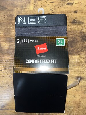 1 Pair Hanes men s boxer briefs comfort flex fit size extra large 40 42