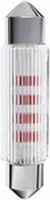 S+H Led Soffittenlampe 11X39Mm 12-14 Volt Ac/Dc Rot 4 Chip Mit BrüCkengleichrich