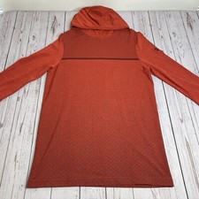 Under Armour Threadborne Lightweight Hoodie Hooded Shirt Mens Small 3/4 Sleeve