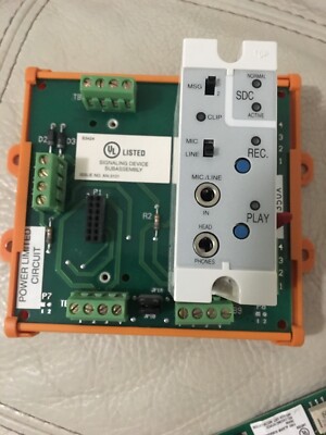EDWARDS EST FIRE ALARM PANEL SIGA-UIO2R UNIVERSAL INPUT/OUTPUT+SIGA-MDM MODULE