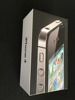 Apple iPhone 4 ブラック 本体 32G 箱付き iPhone 4 BOX ONLY 16GB Black Original Apple iPhone 4 | eBay