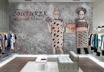 3D Girl Camera ZHUA13365 Wallpaper Wall Murals Removable Self-adhesive Ann 24