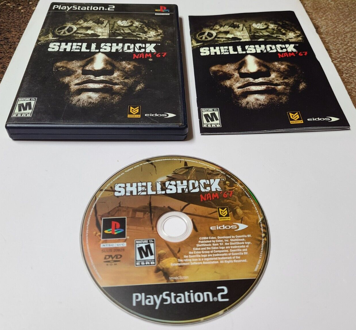 shellshock nam 67 d, Playstation 2 Covers, Cover Century