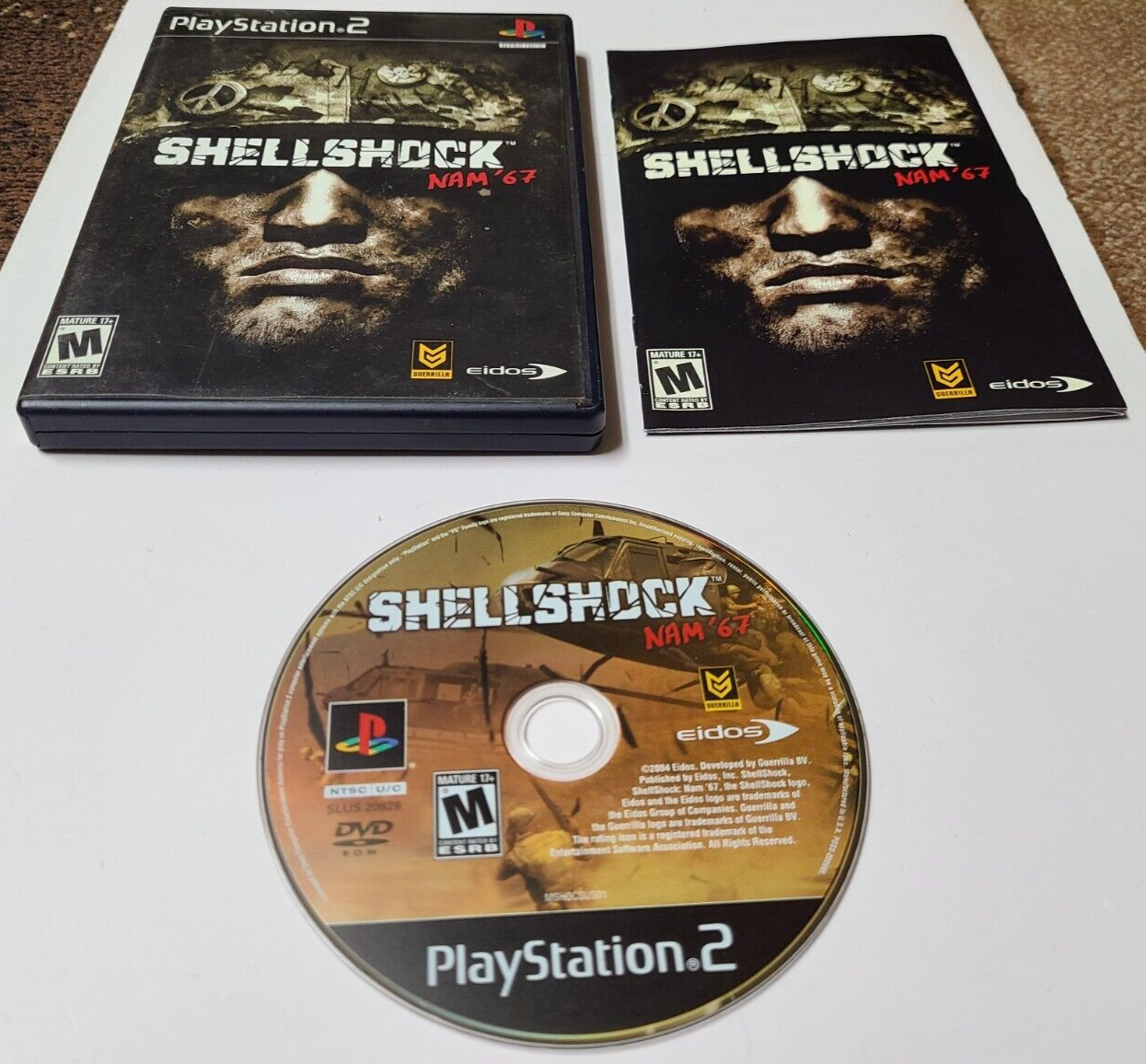 Shellshock: Nam '67 PlayStation 2 PS2 + PC (Lot of 2) Small Box NIB NEW  Sealed! 