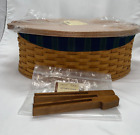 Longaberger Collectors Club Family Legacy Basket Protector Lid Fabric Liner Pins