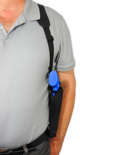 NEW Barsony Vertical Gun Concealment Shoulder Holster for S&W 6" Revolvers - Picture 8 of 9