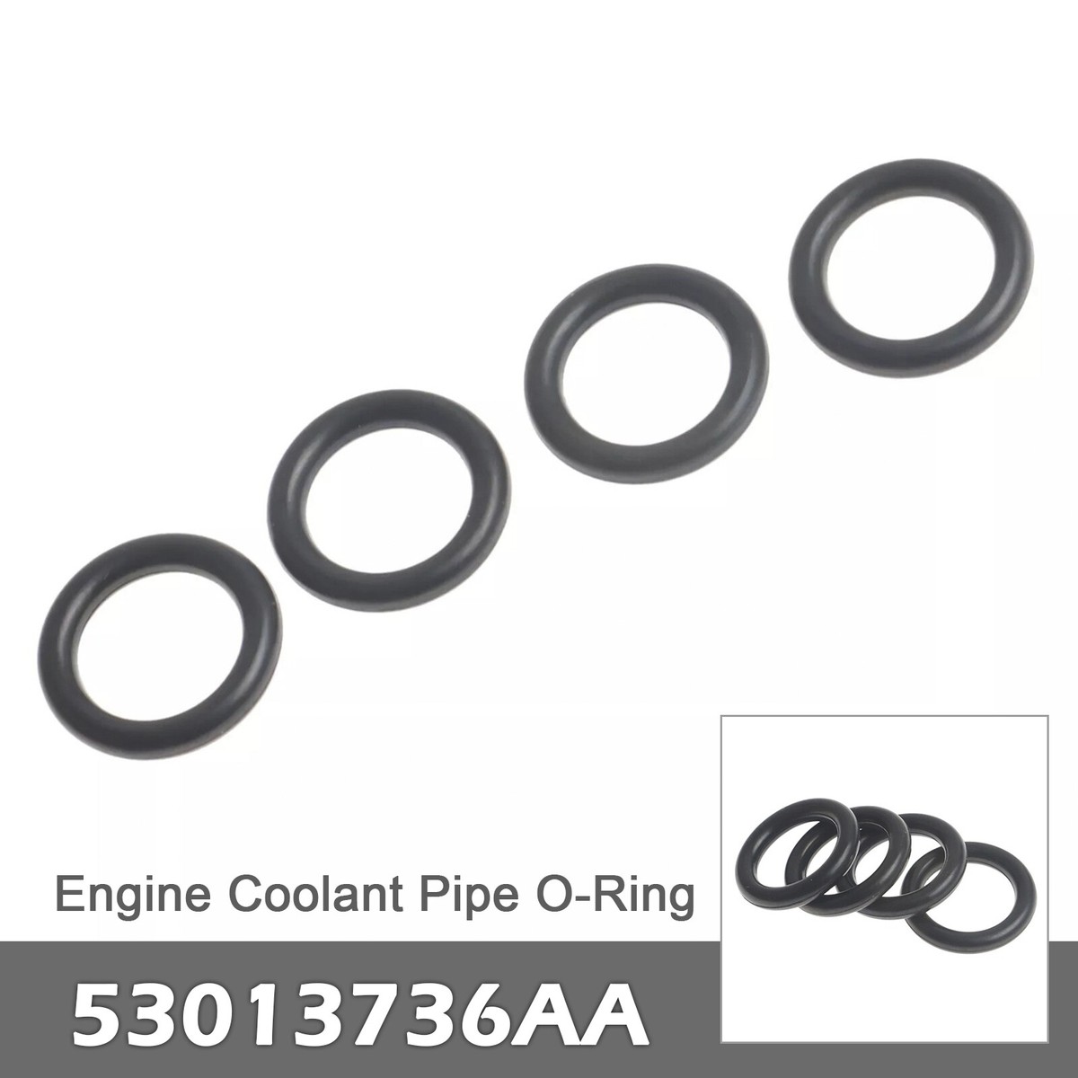 Engine Coolant Pipe O-Ring 53013736AA for Dodge Challenger Charger