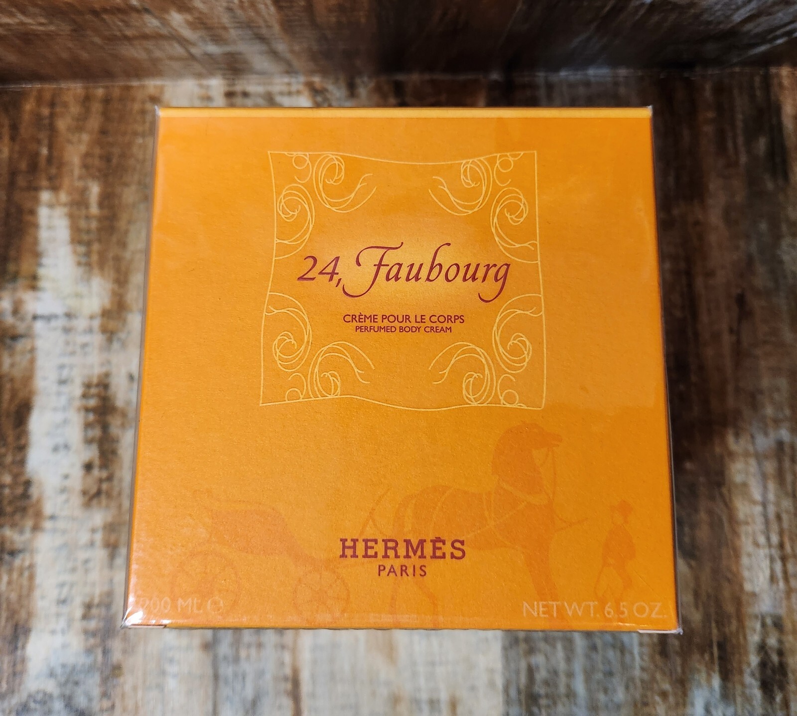 24 FAUBOURG by HERMES PARFUMS 6.5 oz / 200 ML Perfumed Body Cream
