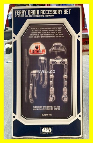 STAR WARS GALAXY’S EDGE FERNGESTEUERTE FÄHRE DROIDE ZUBEHÖR SET ARME BEINE RUDER! - Bild 4 von 11