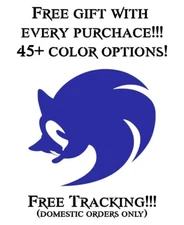Sonic the Hedgehog, Tails, Knuckles, Shadow, Sega, Vinyl, Decal, Sticker, Colors