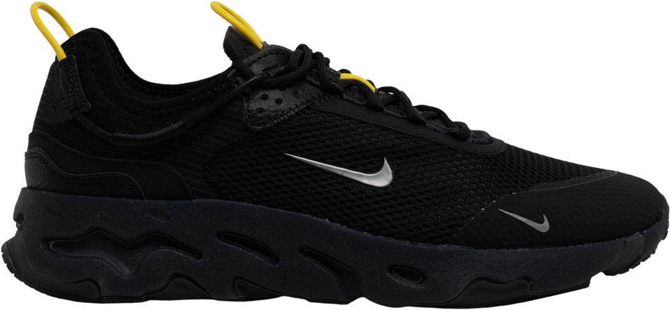 Nike React Live Black Yellow Strike for Sale | Authenticity